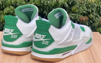 Cheap Nike SB x Air Jordan 4 Pine Green