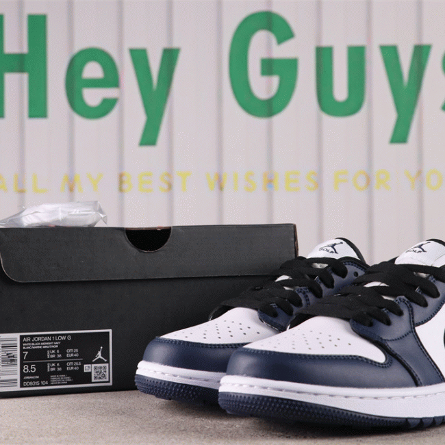 Top replicas 44USD Air Jordan 1 Low G DD9315-104 36-46