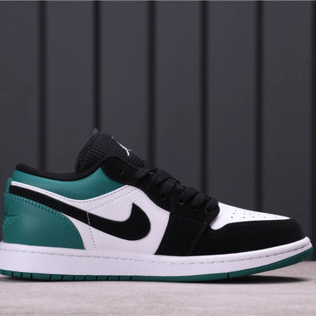 AAA 53USD Air Jordan 1 Low Mystic Green 553558-113 36-46