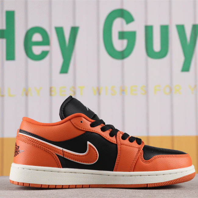 Authentic US$40 Air Jordan 1 Low Sport Spice DV1299-800 Size 36-46