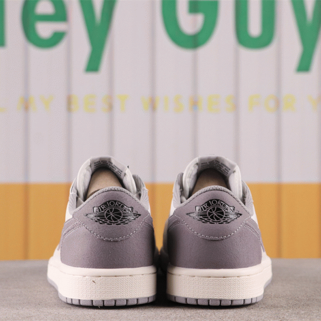 Top grade US$44 Air Jordan 1 Low Atmosphere Grey CZ0790-101 Size 36-46