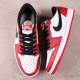 Close look US$62 Air Jordan 1 Low OG Chicago 705329-600 Size 40-47.5