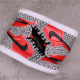 40USD Air Jordan 1 High Red Satin Snake CD0461-601 36-46 image