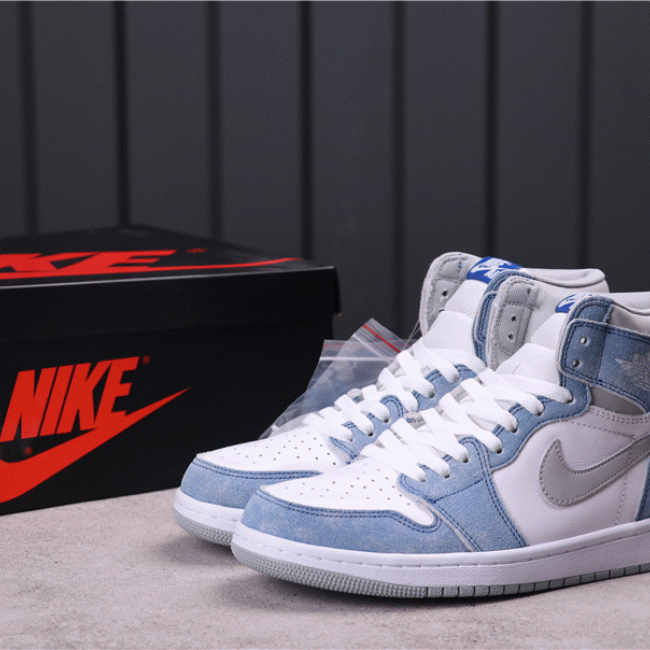 Original 44USD Air Jordan 1 High OG Hyper Royal 555088-402 36-46