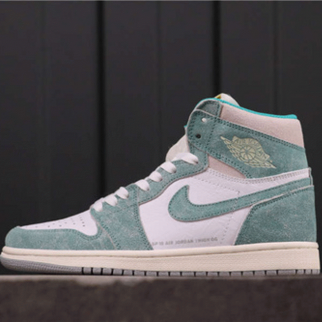 Authentic 49USD Air Jordan 1 Turbo Green 555088-311 36-46