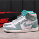 Authentic 49USD Air Jordan 1 Turbo Green 555088-311 36-46