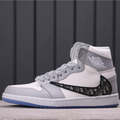 49USD Dior x Air Jordan 1 High 1076501-3001 36-46