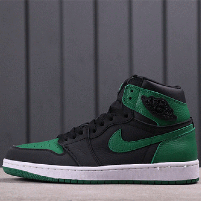 53USD Air Jordan 1 HIGH Pine Green 555088-030 SIZE 36-47.5 Sneakers, Air Jordan 1 High image