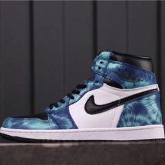 53USD Air Jordan 1 Tie-Dye CD0461-100 36-45