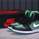 Close look 58USD Air Jordan 1 High Zoom Rage Green CK6637-002 36-46