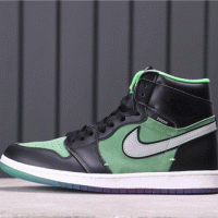 58USD Air Jordan 1 High Zoom Rage Green CK6637-002 36-46