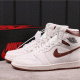 58USD Air Jordan 1 Mocha 555088-105 36-45 Sneakers, Air Jordan 1 High image