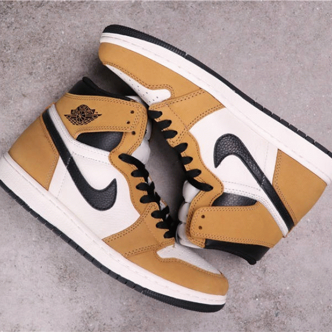 Top replicas 58USD Air Jordan 1 Rookie of the Year 555088-700 36-46