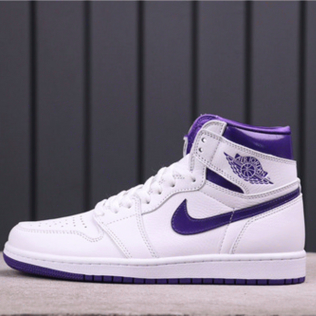 Close look 62USD Air Jordan 1 High OG WMNS Court Purple CD0461-151 36-47