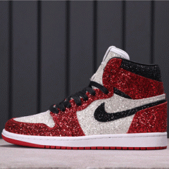 89USD Air Jordan 1 Chicago Diamond CK5566-610 36-47.5