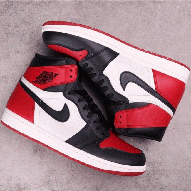 Top grade 89USD Air Jordan 1 GYM RED 555088-610 40.5-47.5