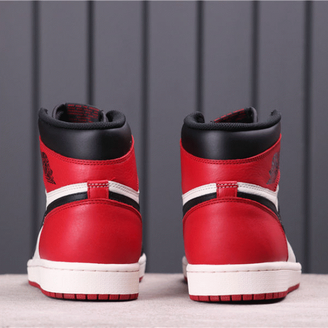 Top grade 89USD Air Jordan 1 GYM RED 555088-610 40.5-47.5