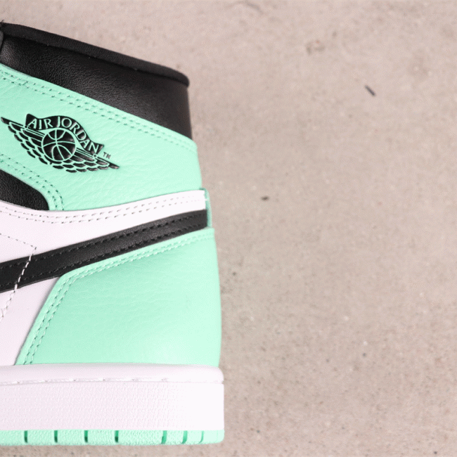 US$53 Air Jordan 1 High OG Green Glow DZ5485-130 Size 36-47 Sneakers, Air Jordan 1 High image