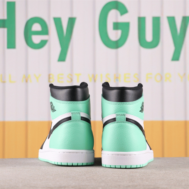 US$53 Air Jordan 1 High OG Green Glow DZ5485-130 Size 36-47 Sneakers, Air Jordan 1 High image