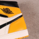 Original US$62 Air Jordan 1 High OG “Yellow Toe”555088-711Size 36-47.5