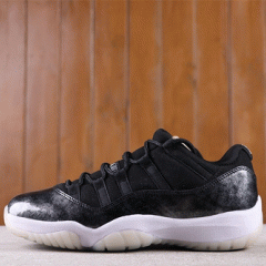 US$48 Air Jordan 11 Low Barons 528895-010 Size 40-46