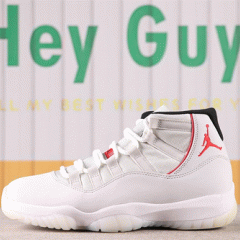 US$57 Air Jordan 11  Platinum Tint 378037-016 Size 36-47.5