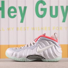 US$106 Nike Air Foamposite Pro Pure Platinum 616750-003 灰椰子泡 Size 38.5-46