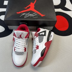 AJ4 Fire Red Size 36 to 47.5 Authentic Grade