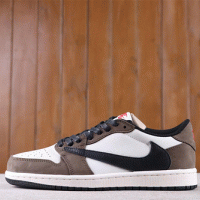 US$48Travis Scott x Air Jordan 1 Low CD4487-100 Size 36-47.5