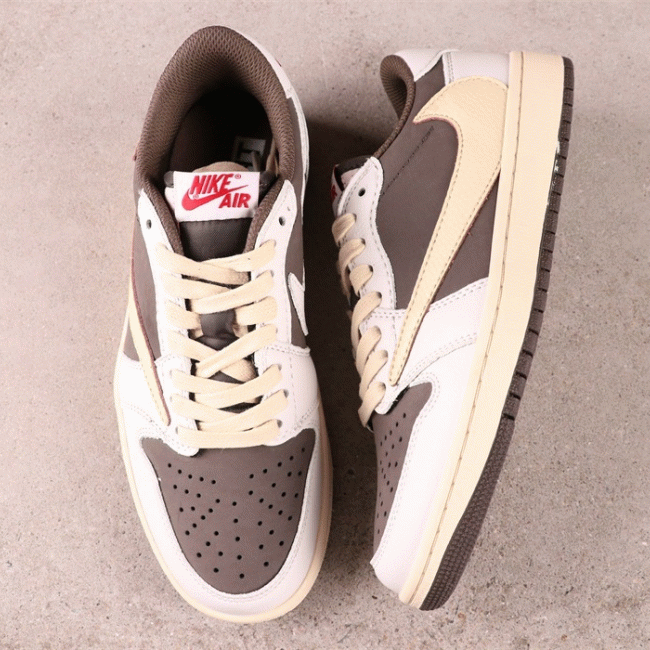 Top replicas US$31 Air Jordan 1 Low Reverse Mocha DM7866-162 Size 36-47.5