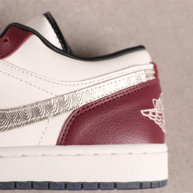 US$48 Air Jordan 1 Low SE Dragon FJ5735-100 Size 35-46 Air Jordan, Sneakers, Air Jordan 1 Low image