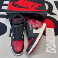 AJ1 Retro High Bred Toe Size 36 to 47.5 Authentic Grade