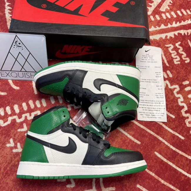 Top grade AJ1 Retro High Pine Green GS Size 36 to 47.5 Authentic Grade