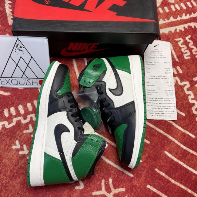 Top grade AJ1 Retro High Pine Green GS Size 36 to 47.5 Authentic Grade