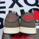 AJ1 Travis Scott x Fragment Design x Air Jordan 1 Low OG SP Size 36 to 47.5 Authentic Grade Air Jordan, Sneakers, Air Jordan 1 image