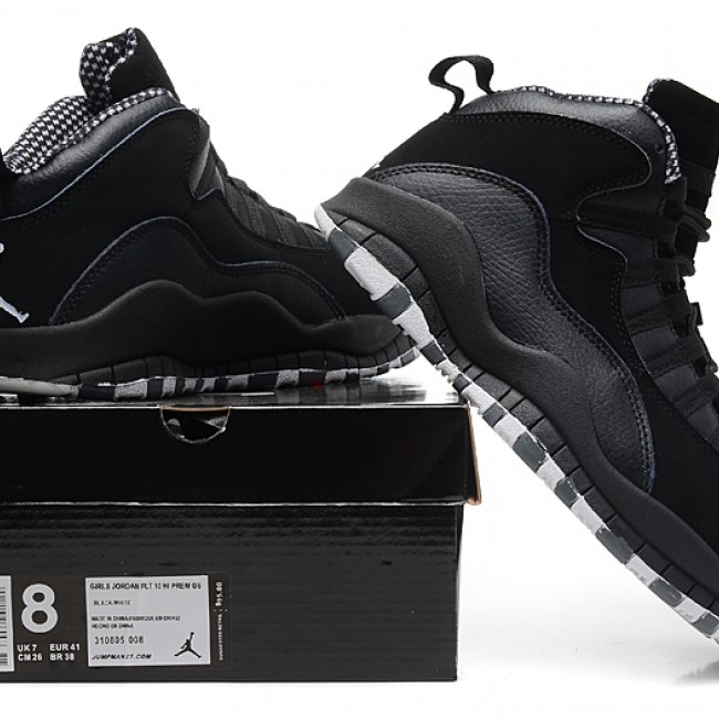 Close look Air Jordan 10 Retro Men's New York City Pack