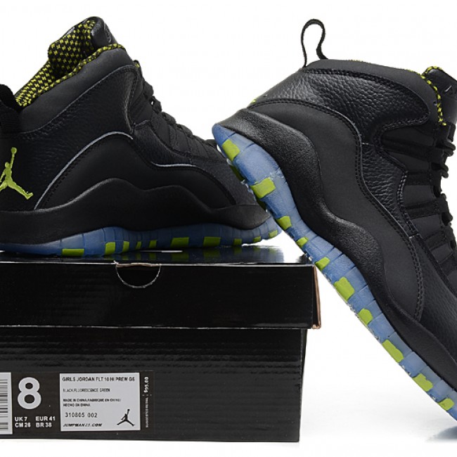 Close look Air Jordan 10 Retro Men's New York City Pack