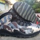 Close look Men's Air Jordan 10 Retro Cool Grey Infrared-Black