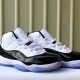 Original Air Jordan 11 Concord buckle shoes for men and women for Women and Men