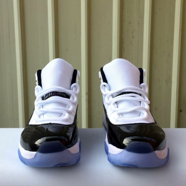 Original Air Jordan 11 Concord buckle shoes for men and women for Women and Men