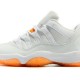 Top replicas Air Jordan 11 Retro Low GS Citrus 'LOW BRED regular women's shoes for Women shipped