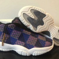 Air Jordan Future new color matching women's shoes + strip print for Women