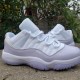 Original AIR JORDAN11LOw AJ 11 low top white pink purple men's and women's shoes for Women and Men