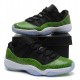 Authentic AJ 11 Low Top Super A Green Snake Skin 