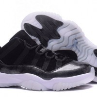 AJ11 generation Great devil low belt half size real mark men's and women's shoes for Women and Men
