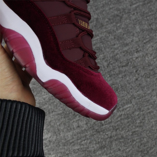 AAA AJ11 Red Velvet LOW for Women and Men shipped