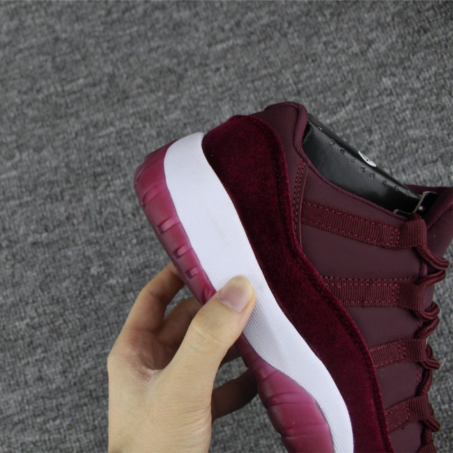 AAA AJ11 Red Velvet LOW for Women and Men shipped