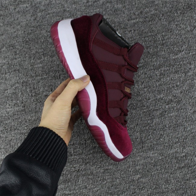 AAA AJ11 Red Velvet LOW for Women and Men shipped