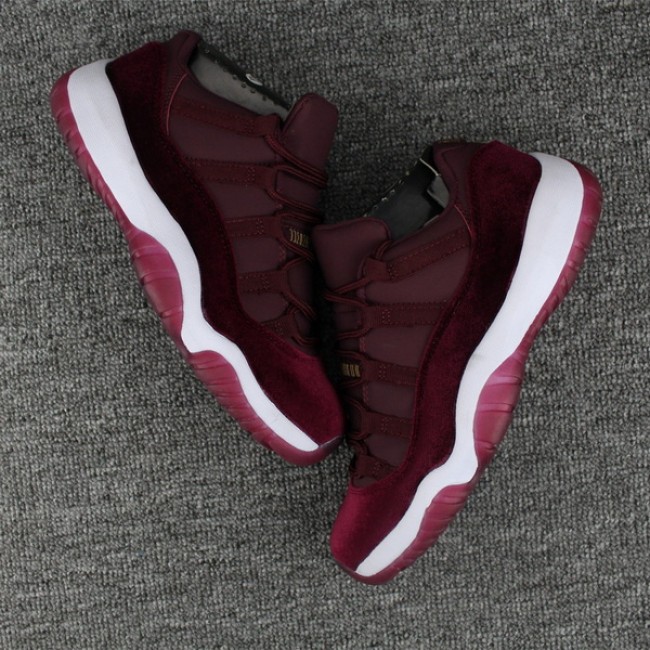 AAA AJ11 Red Velvet LOW for Women and Men shipped