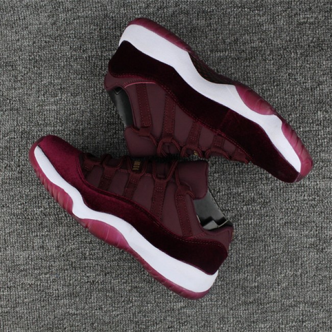 AAA AJ11 Red Velvet LOW for Women and Men shipped